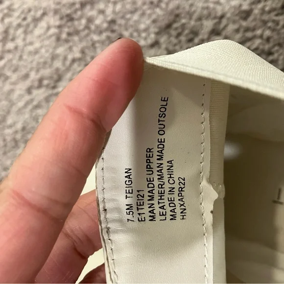 Espirit white bootie size 7.5 - Picture 2 of 6